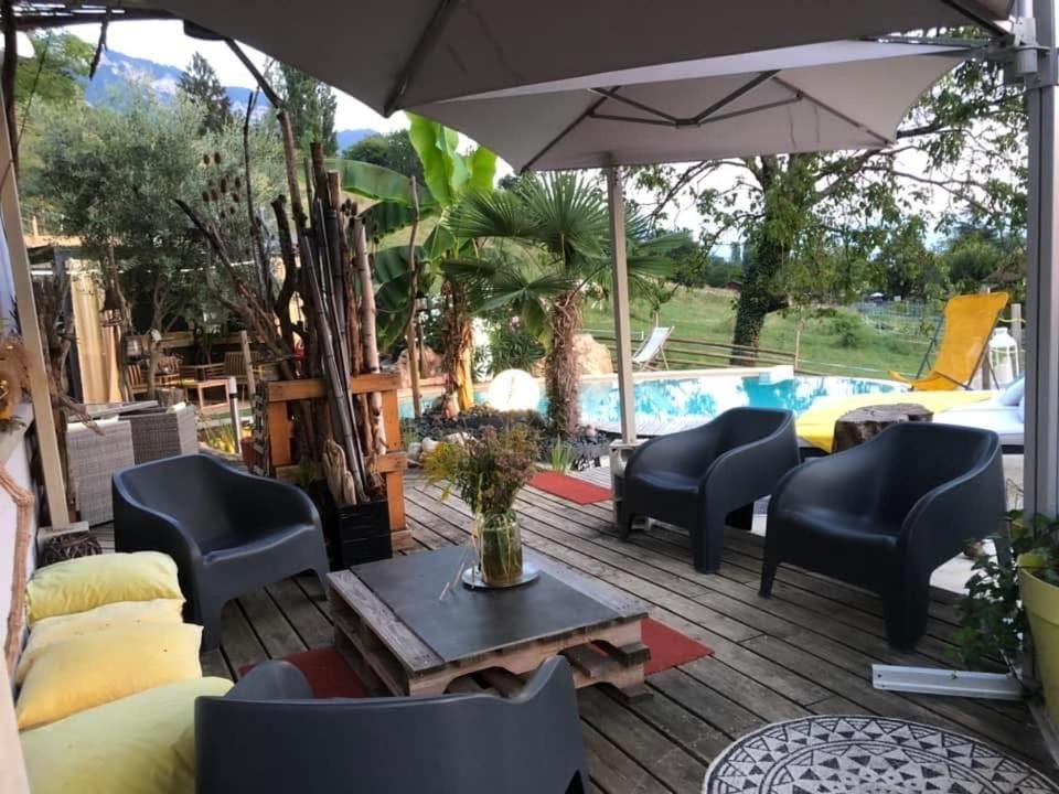 A La Marc'Quize Chambres D'Hotes, Petit Dejeuner Compris, Avec Piscine A Debordement En Exterieur, Bain Nordique A 38 Degres En Prestation Supplement Sur Reservation Horaire Anticipee 1 Place De Parking Gratuite Sur Place Мукси Экстерьер фото